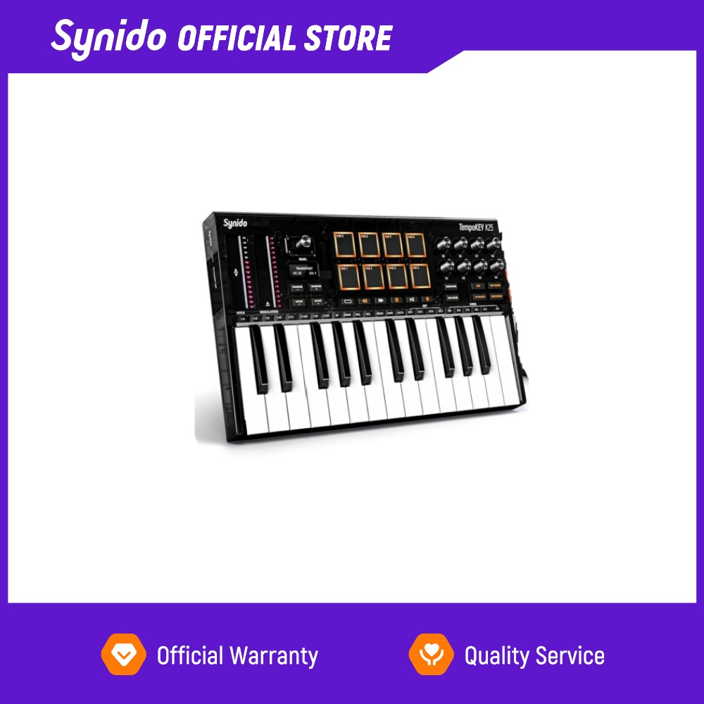 시니도 템포키 K25 USB MIDI 키보드 컨트롤러, - Midi Controller Pad 리뷰 및 가격